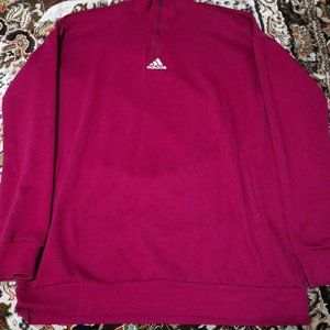 Women's Adidas sweatshirt (Very Good Condition) - color: magenta, size: small
